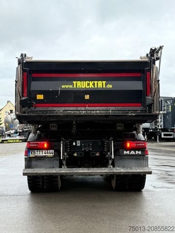 Three-sided tipper truck MAN TGS 41.470 8X4 BB CH MEILLER Dreiseitenkipper