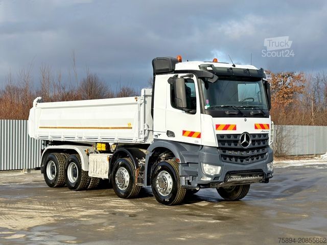 Самосвален камион MERCEDES-BENZ AROCS 4145* KIPPER 5,60 m + BORDMATIC / 8x4