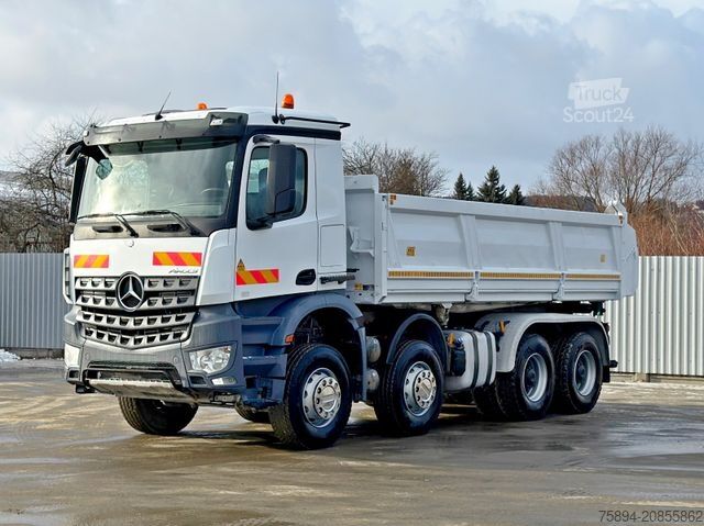Самосвален камион MERCEDES-BENZ AROCS 4145* KIPPER 5,60 m + BORDMATIC / 8x4