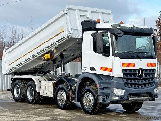 Самосвален камион MERCEDES-BENZ AROCS 4145* KIPPER 5,60 m + BORDMATIC / 8x4
