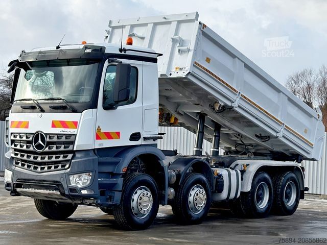 Самосвален камион MERCEDES-BENZ AROCS 4145* KIPPER 5,60 m + BORDMATIC / 8x4