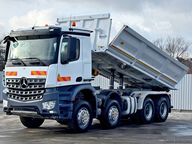 Самосвален камион MERCEDES-BENZ AROCS 4145* KIPPER 5,60 m + BORDMATIC / 8x4