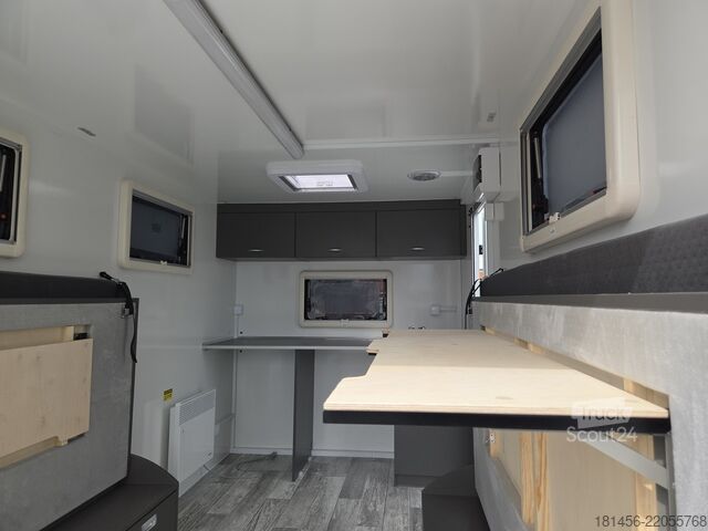 Motorcykeltrailer trailershop TFS 360 Motorrad Reise Sport Camper Bett