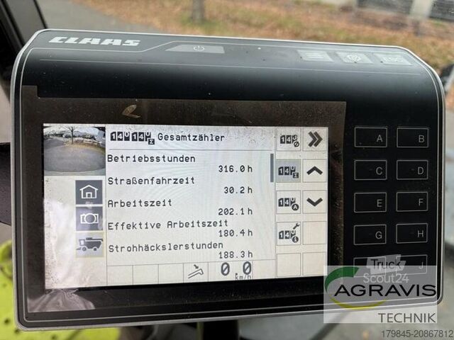 Combine harvester Claas EVION 450 MAXI