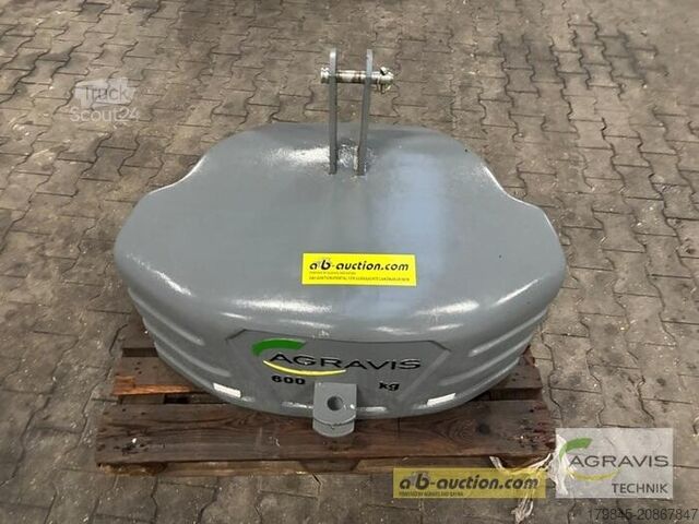 Trator ORGAtop BETONGEWICHT 600 KG