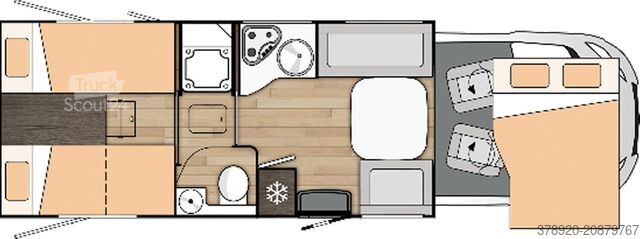 Polintegriran avtodom BENIMAR Tessoro T468 Heavy, Verfügbar April 2026