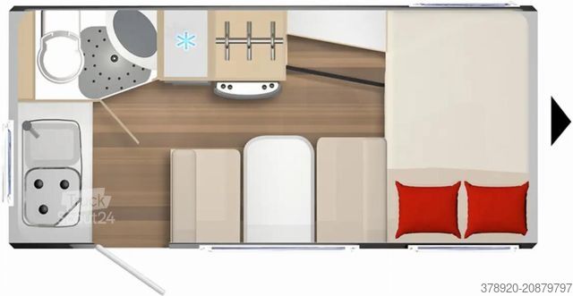 Bivalnik BÜRSTNER Premio Life 425 TS