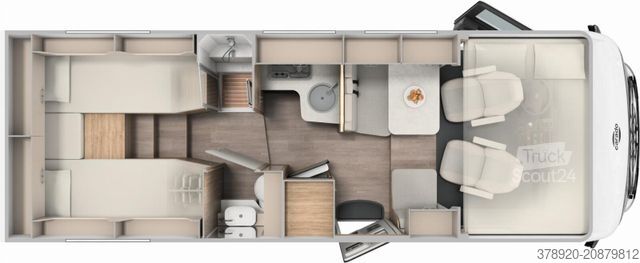 Integrirani avtodom CARADO I 447 Januar 2026 Verfügbar