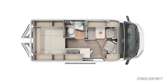Avtodom CARADO pro+ CV 600 Digital + safety Paket / Voll LED