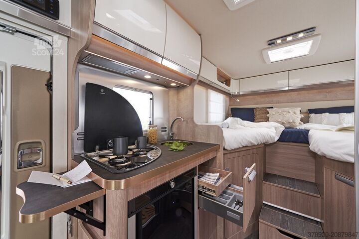 Camping-car semi-intégré LAIKA Ecovip L 2009 Sonderpreis, ACC, Pack Safety