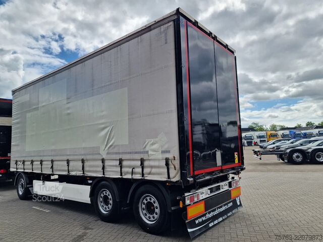 Bâche Krone 3 axle trailer - SAF Axle -