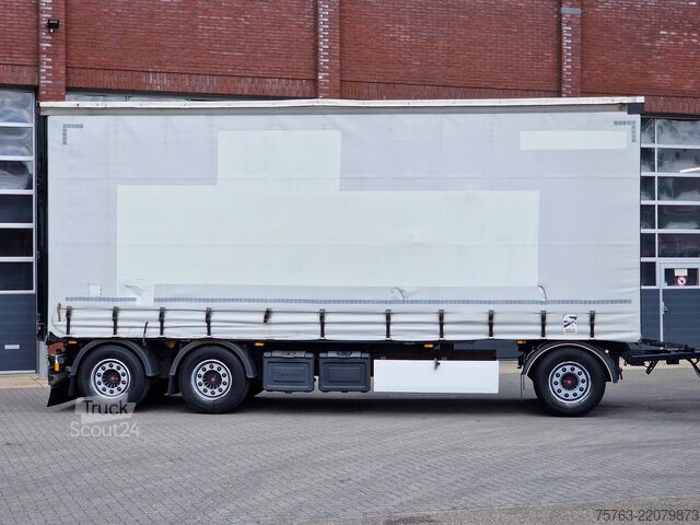 Bâche Krone 3 axle trailer - SAF Axle -