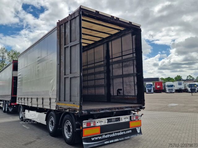 Bâche Krone 3 axle trailer - SAF Axle -