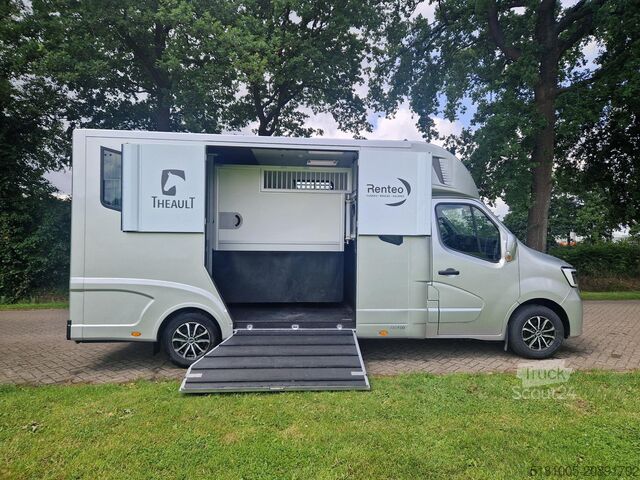 Transport de chevaux Renault Master Theault S5L paardenwagen Pro-Safety heng...