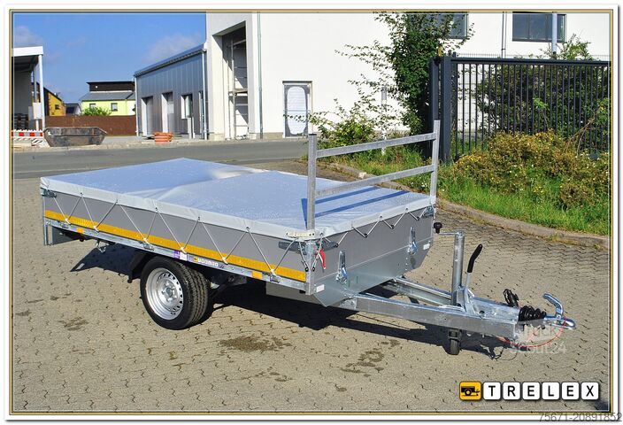 Avtoprikolica Eduard HL 2615 2000 kg Hochlader Tandemachser