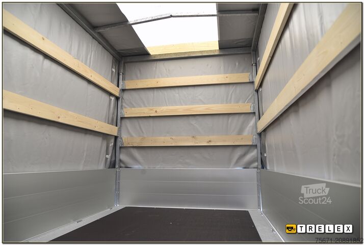 Avtoprikolica Eduard HL 2615 2000 kg Hochlader Tandemachser