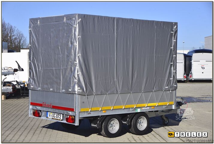 Avtoprikolica Eduard HL 2615 2000 kg Hochlader Tandemachser