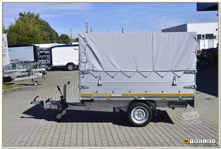 Avtoprikolica Eduard HL 2615 2000 kg Hochlader Tandemachser