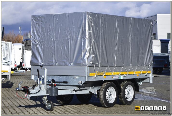 Avtoprikolica Eduard HL 2615 2000 kg Hochlader Tandemachser