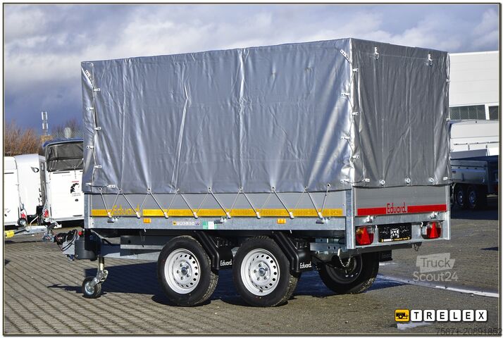 Avtoprikolica Eduard HL 2615 2000 kg Hochlader Tandemachser