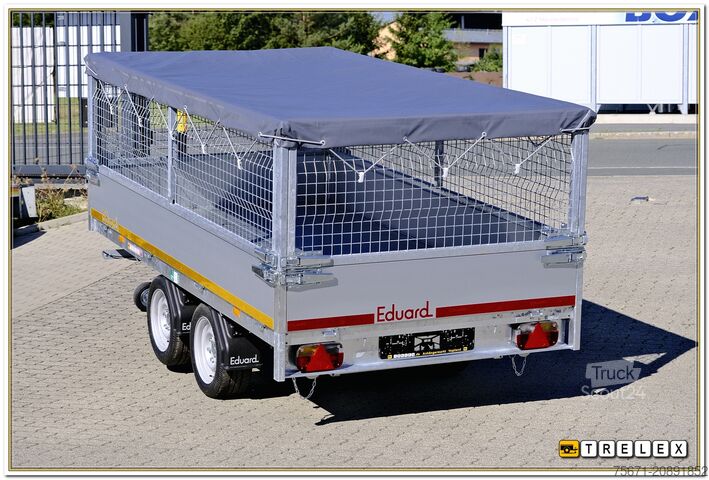 Avtoprikolica Eduard HL 2615 2000 kg Hochlader Tandemachser