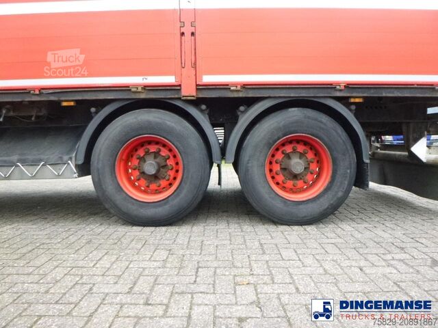 Plateforme de chargement ouverte Krone 3-axle open box drawbar trailer ADP 27
