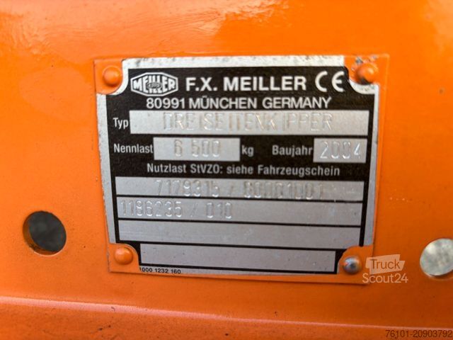 Anden MEILLER Meiller 3 S.-Kipperbrücke*Stempel + Hydr. Pumpe