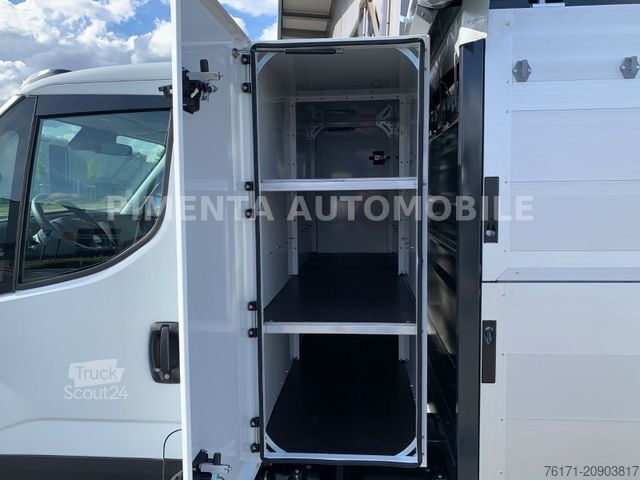 Savitarnos furgonas IVECO Daily 70C18HA8 KIPPER KISTE AHK ALUGITTER TRACTI
