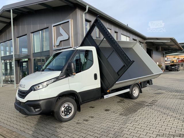 Trijų pusių savivartis furgonas IVECO Daily 70C18HA8 3SKIPPER TRACTI TEMP LED NAVI AHK