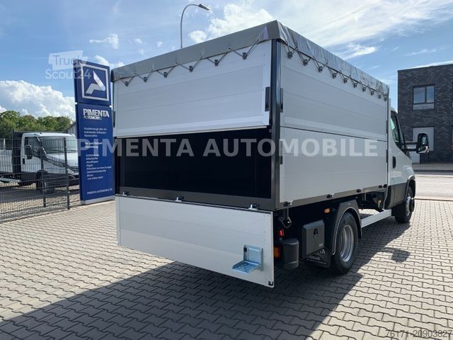 Trijų pusių savivartis furgonas IVECO Daily 70C18HA8 3SKIPPER KISTE TRACT NAVI LED AHK