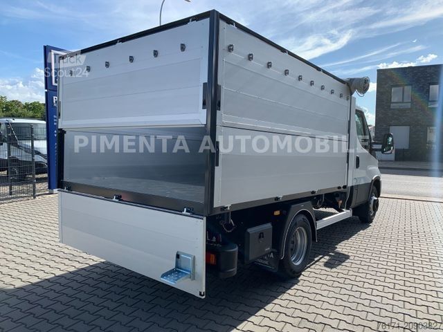 Trijų pusių savivartis furgonas IVECO Daily 70C18HA8 3SKIPPER KISTE TRACT NAVI LED AHK