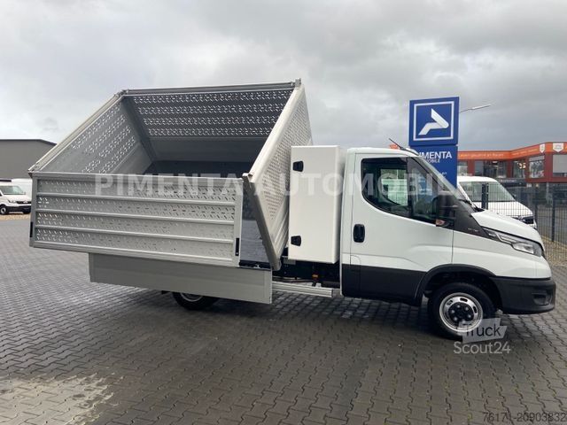 Trijų pusių savivartis furgonas IVECO Daily 70C18HA8 3SKIPPER KISTE ALUGITT TRACTI AHK