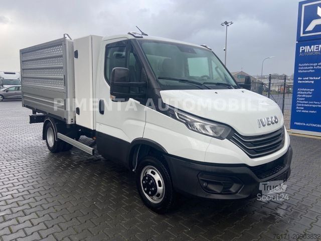 Trijų pusių savivartis furgonas IVECO Daily 70C18HA8 3SKIPPER KISTE ALUGITT TRACTI AHK