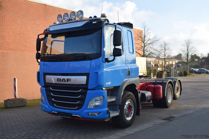 Sunkvežimio važiuoklė Daf CF 450 6x2 Fahrgestell Klima Navi Lift Retarder