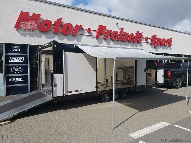 Торговий причіп Brian James Trailers RT 6 AUTOMOTIV  Premium Innenlicht Markise