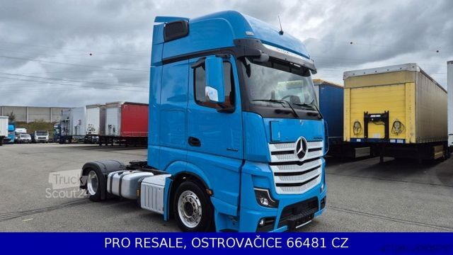 Ciągnik siodłowy typu volume MERCEDES-BENZ ACTROS 1848 LSRL GIGASPACE E6 PARKCLIMA + NAVI