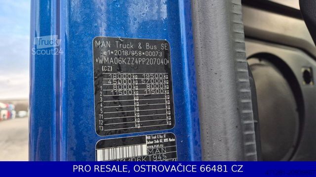 Standard SZM MAN TGX 18.510 XLX E6 + NAVI BJ. 2023 + ALCOA
