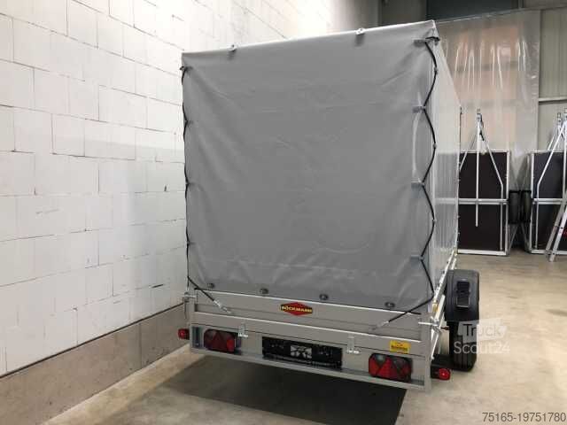 Remolque de automóvil Böckmann TL-AL 3015/15 Plane Kastenanhänger gebremst