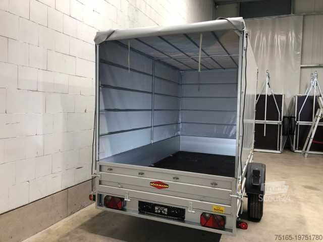 Remolque de automóvil Böckmann TL-AL 3015/15 Plane Kastenanhänger gebremst