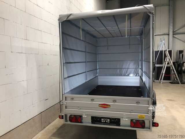 Remolque de automóvil Böckmann TL-AL 3015/15 Plane Kastenanhänger gebremst