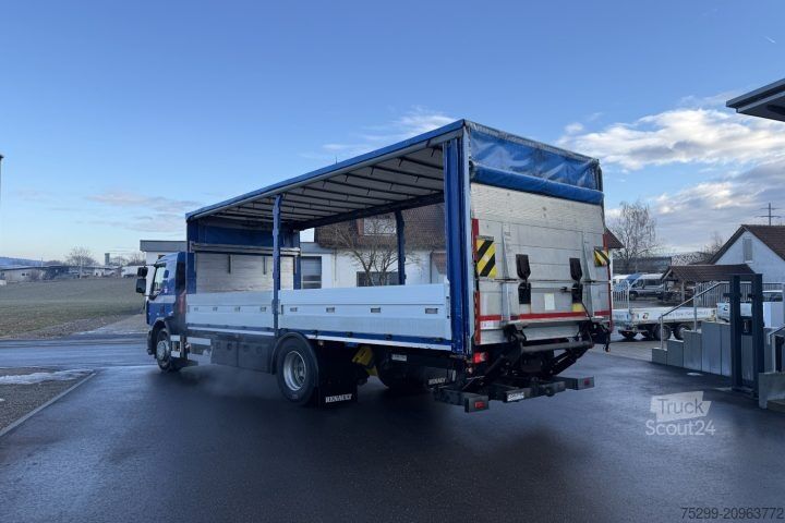 Macara montată pe camion Renault D Wide 18.380 4x2 F130A.22 / Swiss-Vehicle