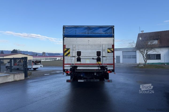 Macara montată pe camion Renault D Wide 18.380 4x2 F130A.22 / Swiss-Vehicle