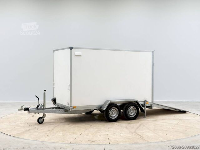 Remorque à caisse Blyss F2030HTD | RAMPE 305X150X180CM 2000KG KOFFERANHÄNGER