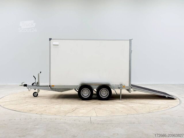 Remorque à caisse Blyss F2030HTD | RAMPE 305X150X180CM 2000KG KOFFERANHÄNGER