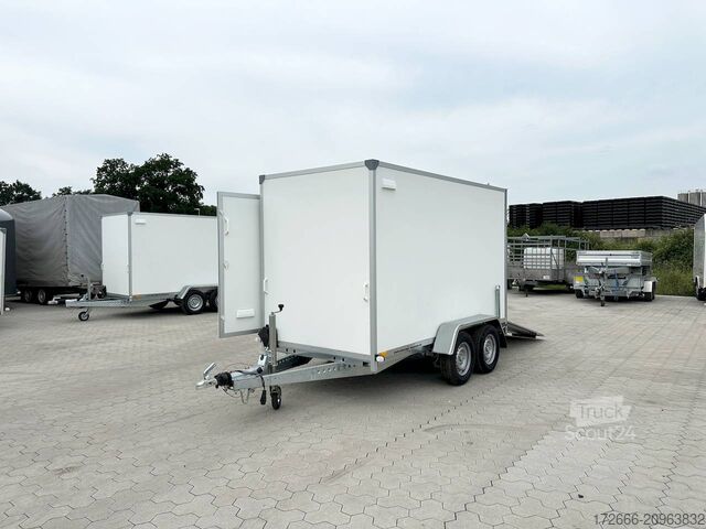 Remorque à caisse Blyss F2030HTD | RAMPE | SEITENTÜR 305X150X180CM 2000KG KOFFERANHÄNGER