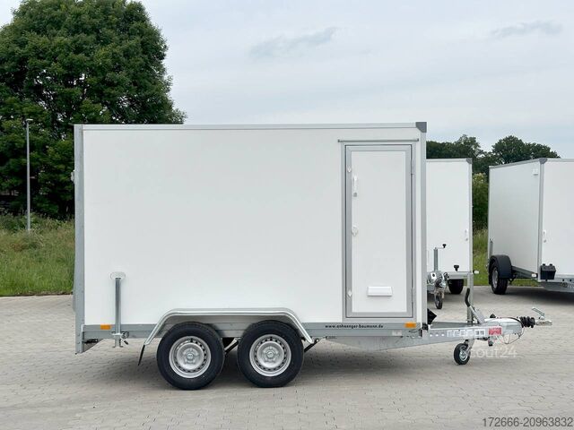 Remorque à caisse Blyss F2030HTD | RAMPE | SEITENTÜR 305X150X180CM 2000KG KOFFERANHÄNGER