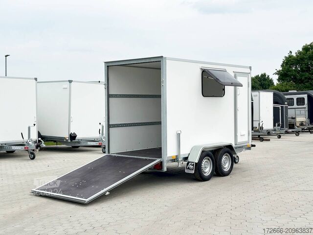 Remorque à caisse Blyss F2030HTD | RAMPE | SEITENTÜR 305X150X180CM 2000KG | FENSTER | KOFFERANHÄNGER