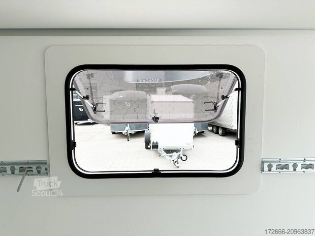 Remorque à caisse Blyss F2030HTD | RAMPE | SEITENTÜR 305X150X180CM 2000KG | FENSTER | KOFFERANHÄNGER