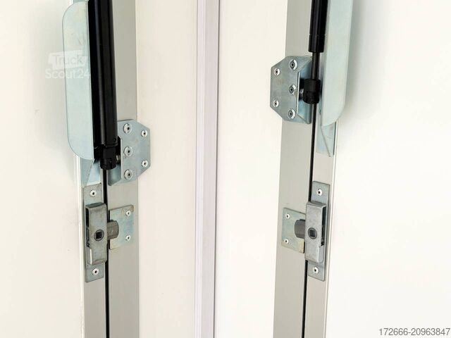 Verkoopaanhanger Blyss H15252HN | WEISS 250X203X230CM 1500KG VERKAUFSANHÄNGER | 2X VERKAUFSKLAPPE