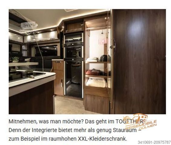 Integriertes Wohnmobil FRANKIA F-Line I 740 PLUS EDITION TOGETHER 4.5T AB 03.26